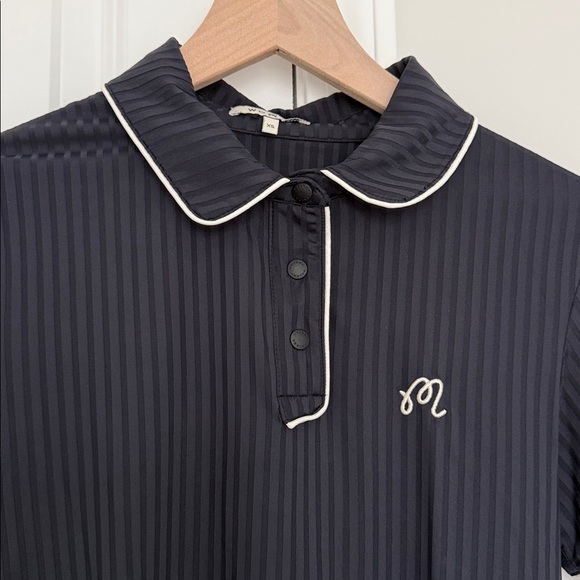 Malbon Golf Icon Anna Short Sleeve Polo Size XS - Picture 3 of 8